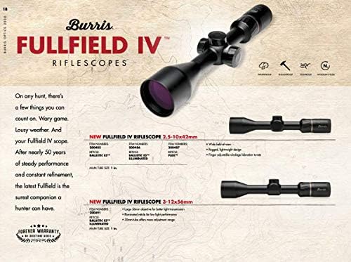 Burris Fullfield IV 4-16x50mm Лов Опсегот