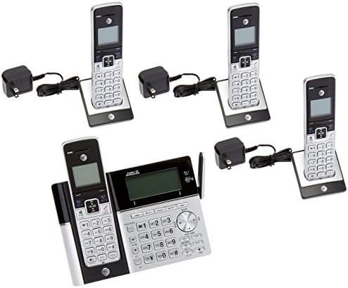 AT&T, ATT-TL96423 dect_6.0 4-Мобилен Телефон Фиксен Телефон, Сребро.