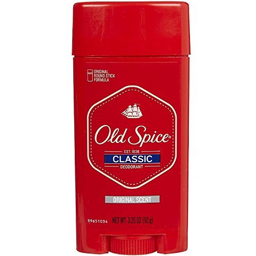 Old Spice Класичен Deodorant Stick, Оригинални 3.25 оз ( Пакување од 4)