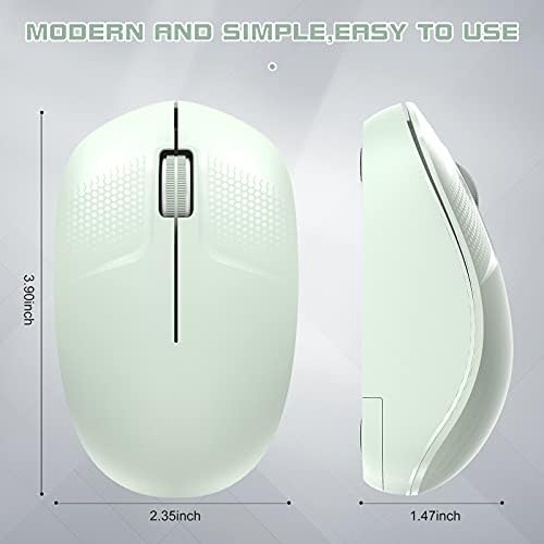 Безжичен Глушец , COCNI 2.4 G Компјутерски Глушец со USB Приемник, Cordless Глувчето &noiseless Преносни Мобилни Оптички, Безжични