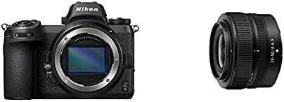 Nikon Z6 Целосна Рамка Mirrorless Камера Тело со NIKON NIKKOR Z 24-50mm f/4-6.3 Компактен Стандарден Зум Објектив за Nikon Z Mirrorless