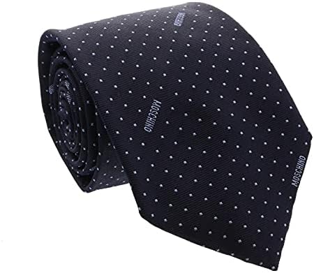 Moschino Мажите Свила Точка Логото Вратоврска, Една Големина