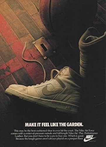 Списанието се Печати ад: 1987 Nike Air Force Патики Cushioned Чевли,Направи го чувствуваш тоа Како Градина,Но Вие Не Мора да Биде