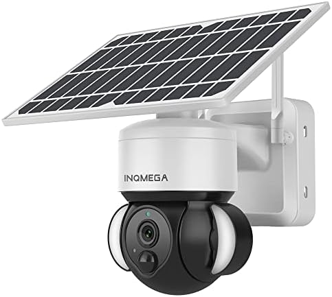 Соларни Безбедносна Камера, INQMEGA 2.4 G WiFi Камери за Безбедност на Безжични Отворено , Соларен Панел 12000mAh Полнење на Батеријата,