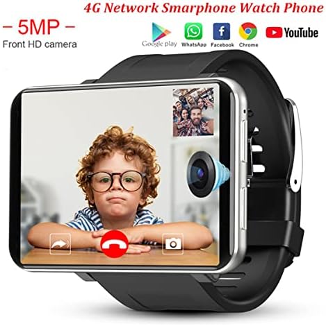 CQQASL Andriod Smart Watch, GPS Андроид Smartwatch, 4G LTE со 2.86 Екран на Допир, се Соочуваат со Unclok Телефонот се Види со 2880Mah