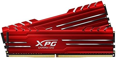 XPG Gammix D10 DDR4 2666MHz (PC4 21300) 16G (8GBx2) Мемориски Модул за Полнење Црна (AX4U266638G16-DBG)