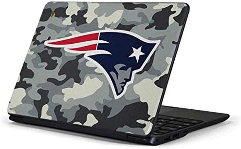 Skinit Decal Лаптоп Кожата Компатибилен со Chromebook 3 само 11,6 во 500c13-k01 - Официјално Лиценцирани МАК New England Patriots