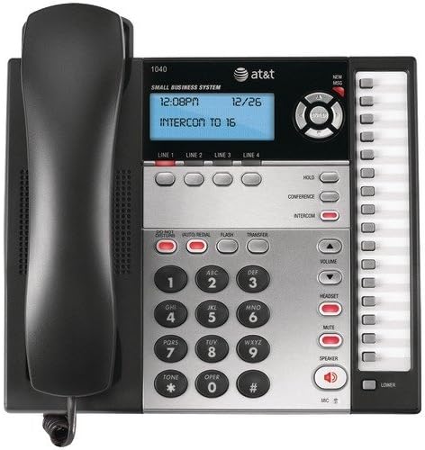 1040 Corded Четири-Линија Проширување Телефон, се Продаваат како 1, Секој, 5PACK , Вкупно 5 Секој