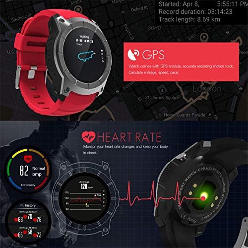 FWRSR Професија Спорт Види Pedometer Фитнес Тракер отчукувањата на Срцето Следи Smartwatch Спортски Водоотпорен Види Поддршка SIM