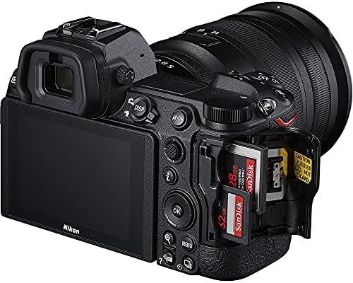 Nikon Z 6II Mirrorless Дигитална Камера 24.5 ПРАТЕНИК со 24-70mm Леќа (1663) + FTZ Планината + 4K Монитор + 64GB XQD Картичка + Pro
