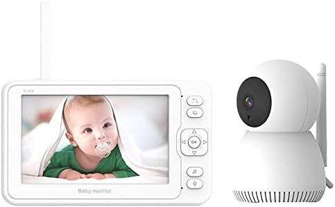 5-инчен Бебе Монитор babymonitor HD Голем Екран Безжична Стабилност и Долго Издржливост