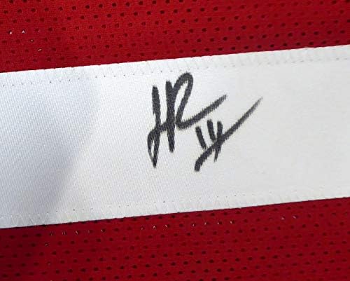 Алабама Crimson Tide Хенри Ruggs III Autographed Црвениот Дрес Beckett БАС Акции 159238