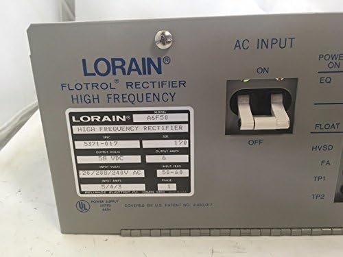Lorain A6F50 Flotrol контрола на Висока Фреквенција Rectifier