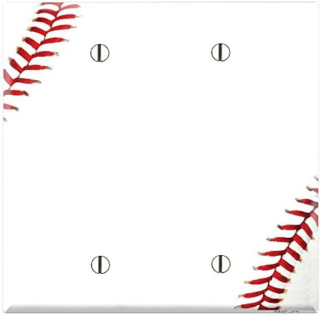 Графика Wallplates - Бејзбол - Еден За Да Се Префрлате Ѕид Плоча Маска