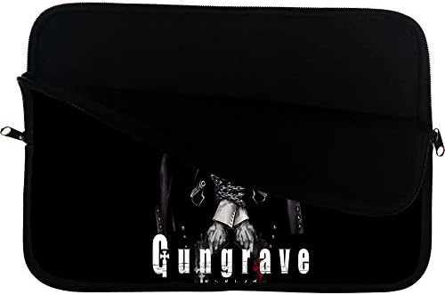Gungrave Аниме Лаптоп Ракав Случај 11 Инчен Таблет и Компјутерска Случај - Заштитете го Вашиот Уред со Оваа Аниме Торба - Направени