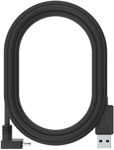 Huddly USB 3.0 Кабел - Аглеста Тип В на (5m), Црна