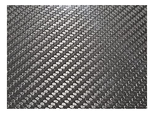 2x2 Twill Карбонски Влакна Дрво Sheet/Plate - 12 x 12 x .023 (304.8 mm x 304.8 x .56mm)
