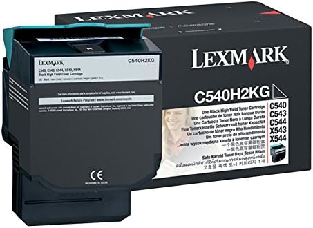 Lexmark C540H2KG Висок Капацитет Црн Тонер Кертриџ