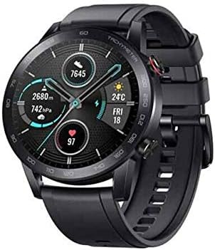N/C Чест Магија Види 2 46mm Bluetooth 50m водоотпорност Smartwatch Фитнес Тракер Циклус Smart Watch за Жени, Мажи, Деца рачен часовник