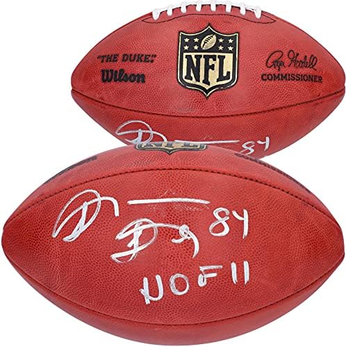 Шенон Sharpe Денвер Broncos Autographed Вилсон Војводата Про Фудбал соHOF 2011 Натпис - Autographed Топки
