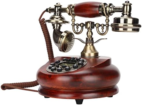 Европската Ретро Телефон, старомодни Фиксни Телефонски Часовникот на Екранот FSK/DTMP Двоен Систем Рацете Слободни Функција Redial