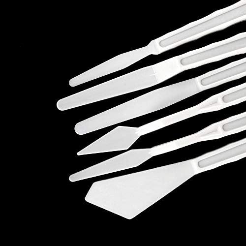 CZWESTC 42 Компјутери Пластични Палета Ножеви, Маслото Палета Нож, Уметникот Бои Палета Ножеви Рефус, Боја Spatuala Додатоци Алатки