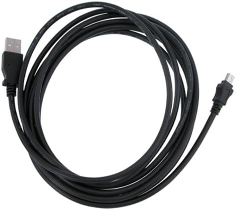 Monoprice 10-Нозе USB за да го mini-B 5pin 28/28AWG Кабел (103897) Црна