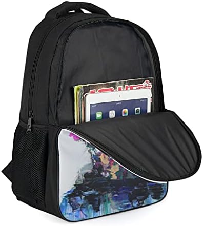 Shire Тери Уметнички Ефект Апстракт Топла Стил Мода Rucksack Лаптоп Bookbag Момчиња/Девојка Тренд Училиште