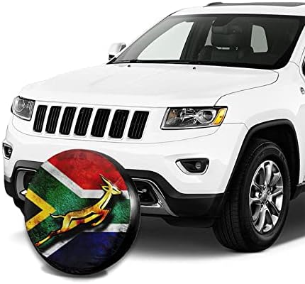 Јужна Африка Знаме Резервни Гуми Тркало Покрива,Прашина-Доказ Сончање Времето-Доказ Гуми Покритие за Автомобил Камион SUV Camper