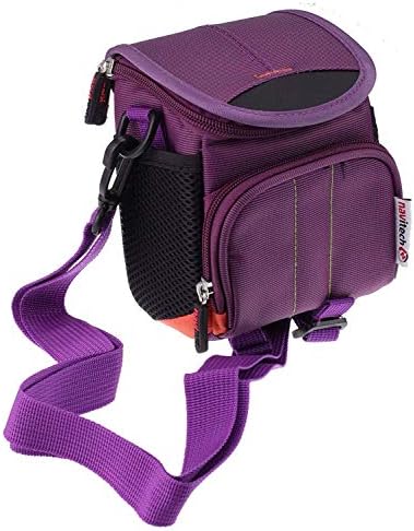 Navitech Пурпурна Инстант Камера за Носење и Патна Торба Компатибилен со Fujifilm instax Мини 9 Инстант Камера (со Преграда Компатибилен