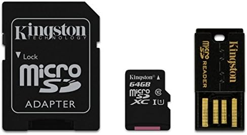 Кингстон Дигитални 64GB Мобилност Мулти Комплет Флеш Мемориска Картичка со Читателот (MBLY10G2/64GB)