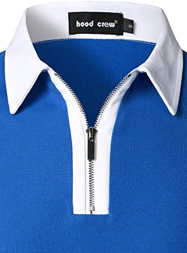 ХУД ЕКИПАЖОТ Мажите Кратко Sleeve Поло Маици Мода Контраст Боја на Кошула Патент Polos T-Shirt