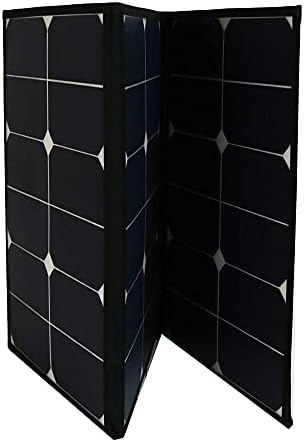 Има за ЦЕЛ Енергија Преносни Соларни Комплет со 50 Ах LiFePO4 Литиум Батерија, 60 Вати Виткање Панел, 10 Amp Соларни Задолжен Контролор,