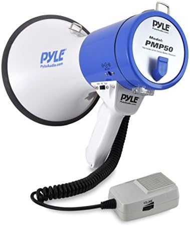 Pyle-Pro - 50 W Megaphone W/Сирената (PMP50)