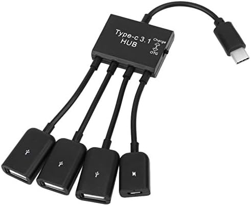LIUCHANG-НИ USB-C/Тип-C3 USB Порт + Micro USB Женската Моќ Полнење OTG ЦЕНТАР Кабел Конектор