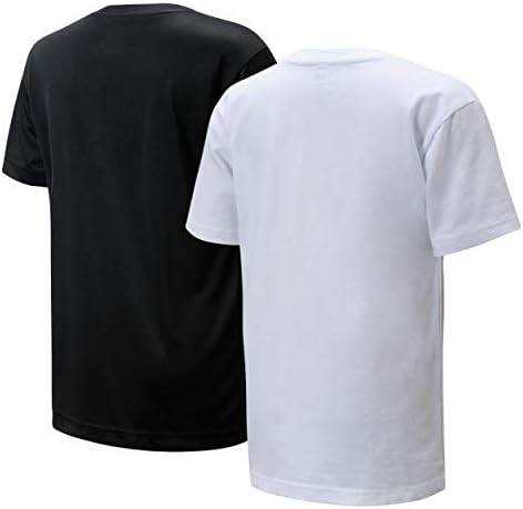 Нова Рамнотежа Момчиња T-Shirt – 2 Пакет Кратко Sleeve Активни Перформанси Tee (Мало Момче/Big Boy)