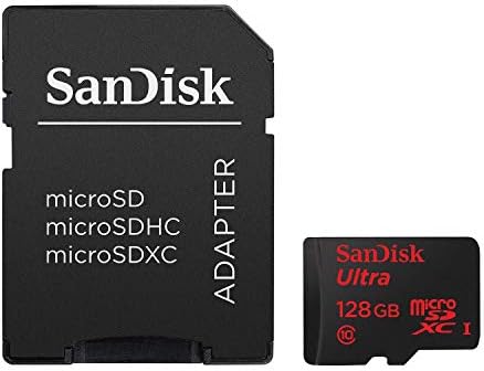 SanDisk Ултра 128GB microSDXC UHS-I Картичка со Полнач