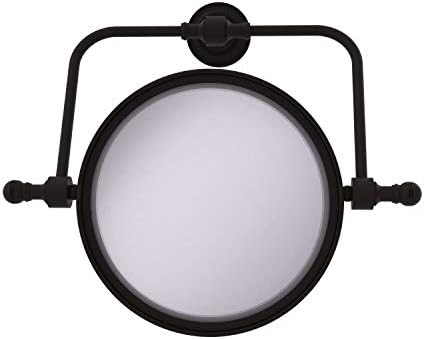 Сојузничките Месинг RDM-4/2X Ретро Точка Колекција Ѕид Монтирани Вртливата 8 Инчен Дијаметар со 2X Зголемување Make-Up Огледало,