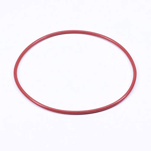 Othmro O-Ring, Round Црвена 4-3/32 ID, 4-21/64 OD, 1/8 Ширина, Силикони О-Прстен Метрички Buna-N Запечатување Заптивка, (Пакување
