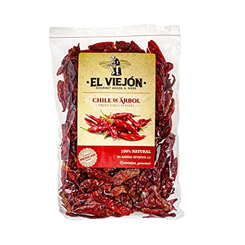 Ел Viejón (ТОСТ Чиле де Arbol, 4 Ounces (Пакување од 1))
