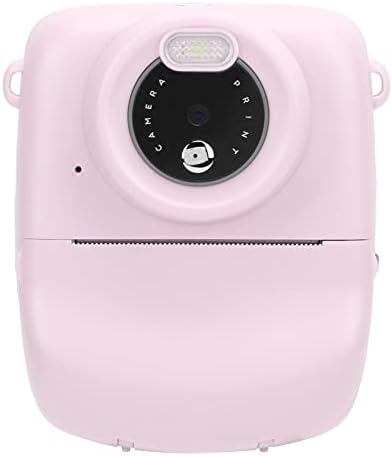 Qinyayoa Деца Дигиталната Камера, Детска Играчка Камера 12 MP Анти Пропадна Храна Одделение ABS за Момчиња и Девојчиња за Деца(Розева)