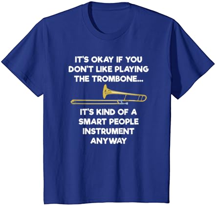 Trombone T-Shirt - Смешно Паметни Луѓе Trombone Играч
