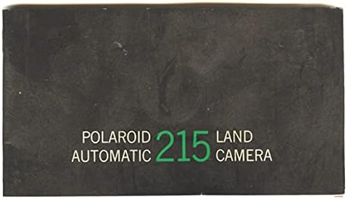 Polaroid Автоматско 215 Земјиште Камера Прирачник Наставни Книга