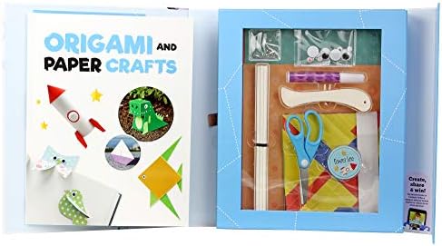 SpiceBox Децата Активност Колекции за Деца Оригами & Хартија Занаети, Мулти Бои (9544)