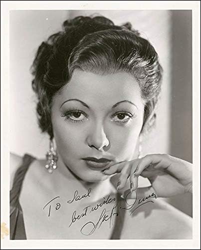 Steffi Дуна - Впишани Фотографија Потпишана Circa 1940