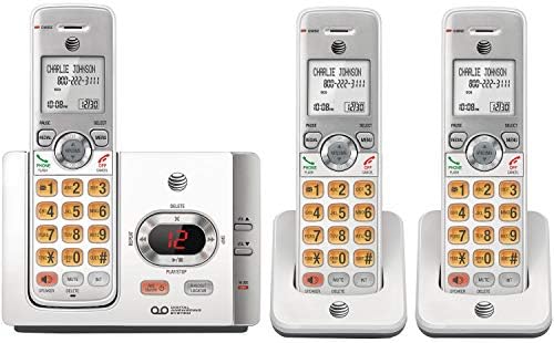 AT&T EL52315 DECT 6.0 Cordless Одговарање на Систем со Caller ID/Повик на Чекање (3 мобилни Телефони)