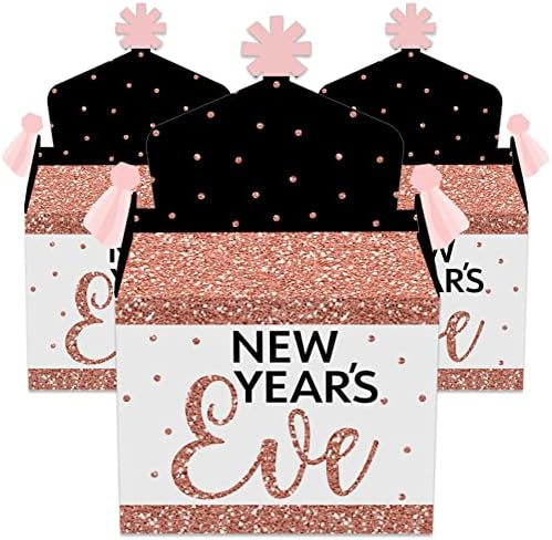 Големата Точка на Среќа се Зголеми Злато Среќна Нова Година - Третираат Кутија Партија Услуги - новогодишната ноќ Партија Goodie