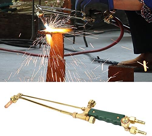 Заварување Факел, Ефикасна Рачни Инјектирање Тип Кислород Факелот со Чист Бакар Сечење на Млазницата за Сечење Метал за Заварување