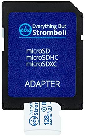 Сè, Но Stromboli Мемориската Картичка Azaire 128GB SDXC за Samsung, Телефонот Работи со Галакси A31, A41, M31,A20s, A71 5G U3 UHS-1