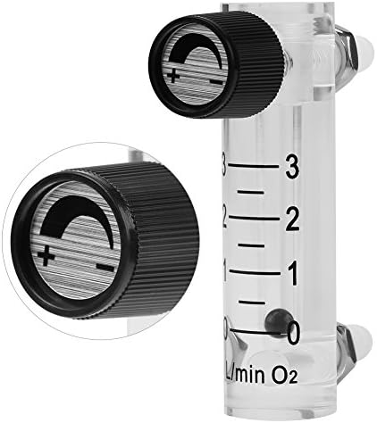 Hilitand Гас Flowmeter, LZQ-2 Flowmeter 0-3LPM Проток Метри со Контрола Вентил за Кислород од Воздухот Гас